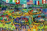 Exchange Canvas Paintings - The Chicago Mercantile Exchange